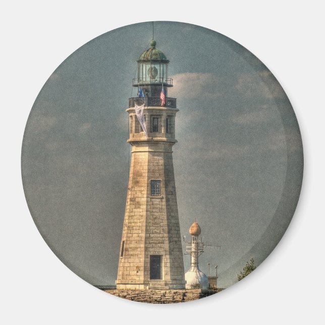 Buffalo Harbour Lighthouse Magnet (Front)
