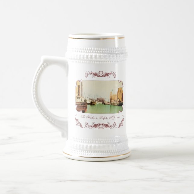 Buffalo Harbour Vintage Beer Stein (Left)