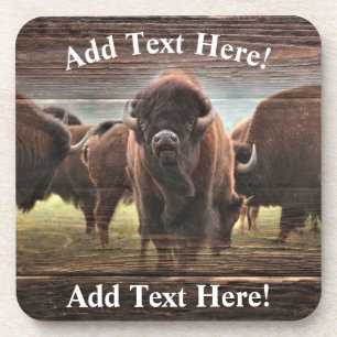 Buffalo Herd Coaster