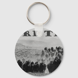 buffalo herd that playaaa keychain