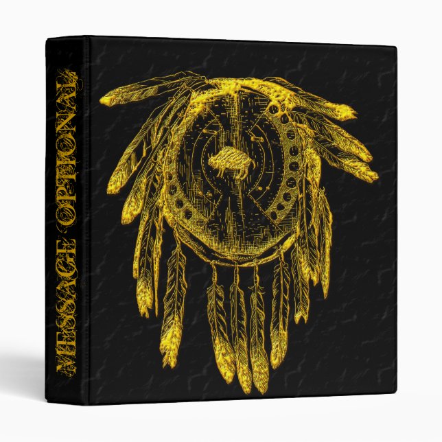 Buffalo Hide Shield 1 Binders Options (Front/Spine)