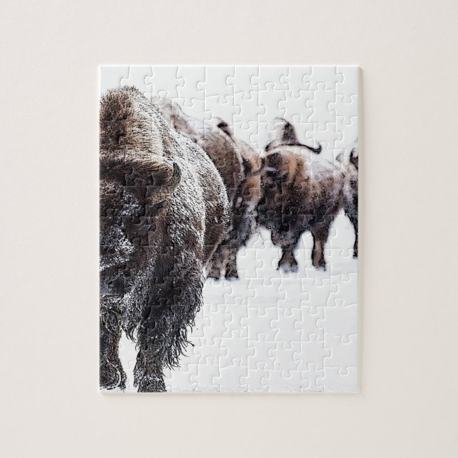 Buffalo Jigsaw Puzzle (Vertical)