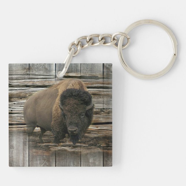 Buffalo Keychain (Back)