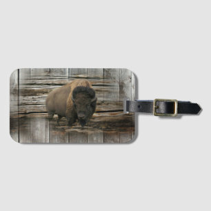 Buffalo Luggage Tag