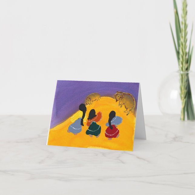 Buffalo Magic Card (Front)