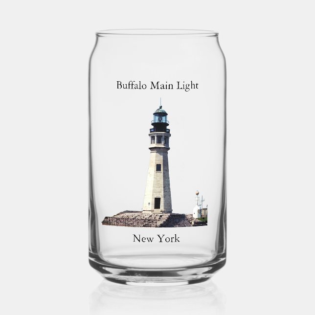 Buffalo Main Light can glass (Front)