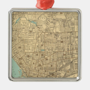 Buffalo Metal Ornament