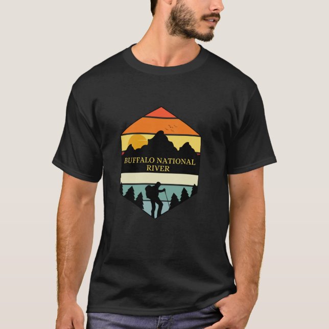 Buffalo National River Arkansas Nature Hiking Outd T-Shirt (Front)