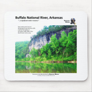 Buffalo National River I - Spring Foliage 2008 Mouse Pad