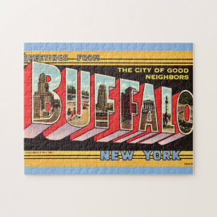 Buffalo New York 11x14 Jigsaw Puzzle