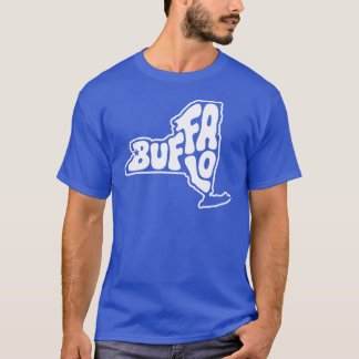 Buffalo New York Bills Football Sports Mens Blue T-Shirt