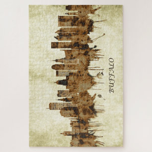 Buffalo New York Cityscape Jigsaw Puzzle