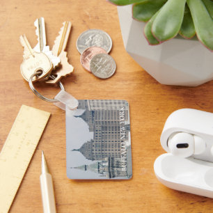 Buffalo, New York Historical Landmarks Keychain