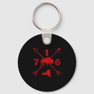 Buffalo New York Ny _ Area Code 716  Keychain