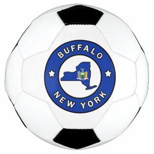 Buffalo New York Soccer Ball