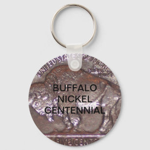 BUFFALO NICKEL CENTENNIAL KEYCHAIN