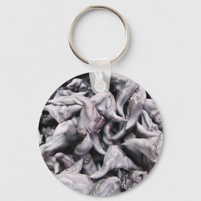 Buffalo Nuts - Water Caltrop Keychain (Front)
