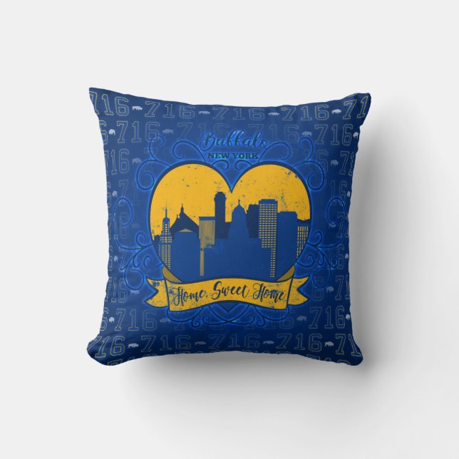 Buffalo, NY autoguident le coussin à la maison (Recto)