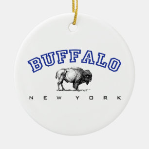 Buffalo NY Ceramic Ornament