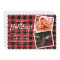 Buffalo Plaid 2 Photo Collage Pet Christmas