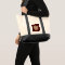 Buffalo Plaid Apple Teacher Bag