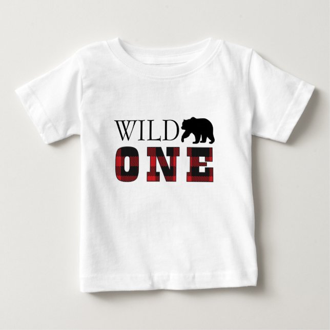Buffalo Plaid Birthday Shirt (Front)
