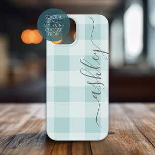 Buffalo Plaid Check Calligraphie PEUT modifier la