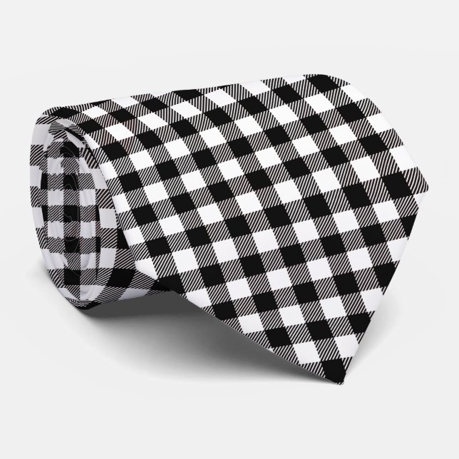 Buffalo Plaid Choisissez Couleur cravate Lumberjac (Roulé)