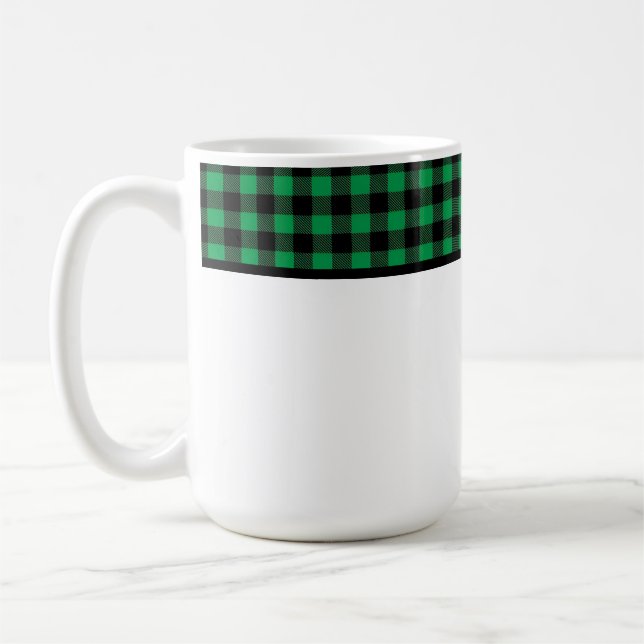 Buffalo Plaid Coffee Mug (Left)