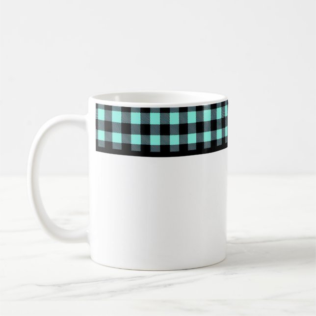 Buffalo Plaid Coffee Mug (Left)
