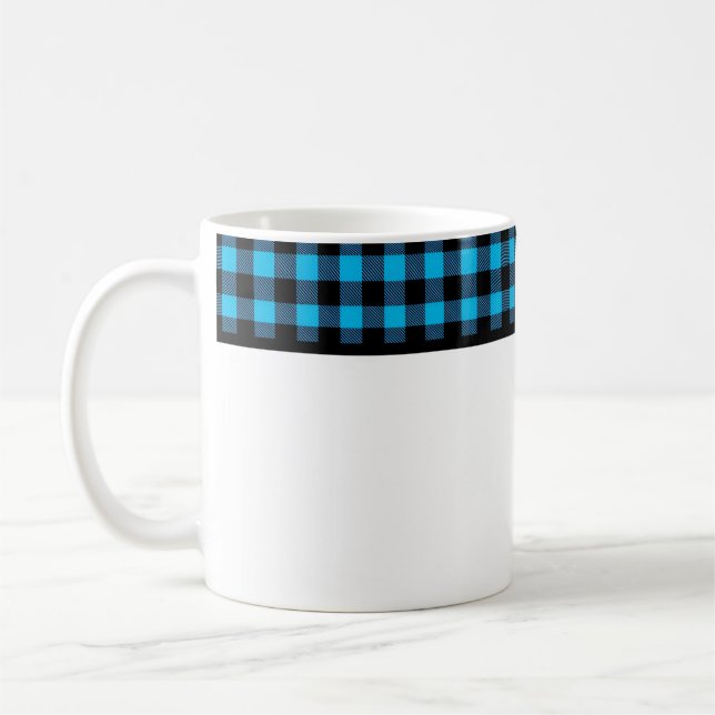 Buffalo Plaid Coffee Mug (Left)