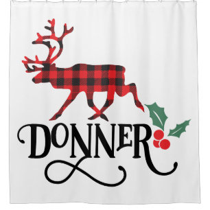 Buffalo Plaid Donner Reindeer