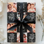 Buffalo Plaid Merry And Bright Christmas Photo Wrapping Paper<br><div class="desc">Buffalo Plaid Merry And Bright Christmas Photo Wrapping Paper. Personalize this custom design with your own family name,  year,  and up to 10 photos!</div>