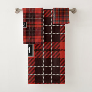 Buffalo Plaid Noël Rouge Blanc Noir Motif
