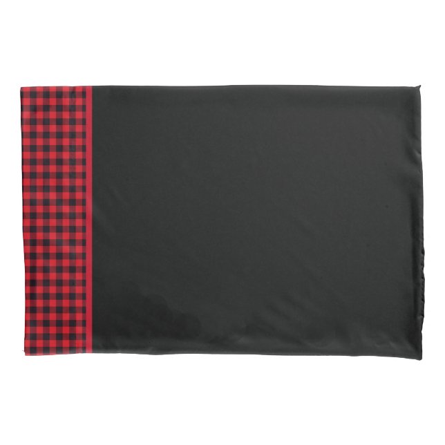Buffalo Plaid Pillowcase (Front)