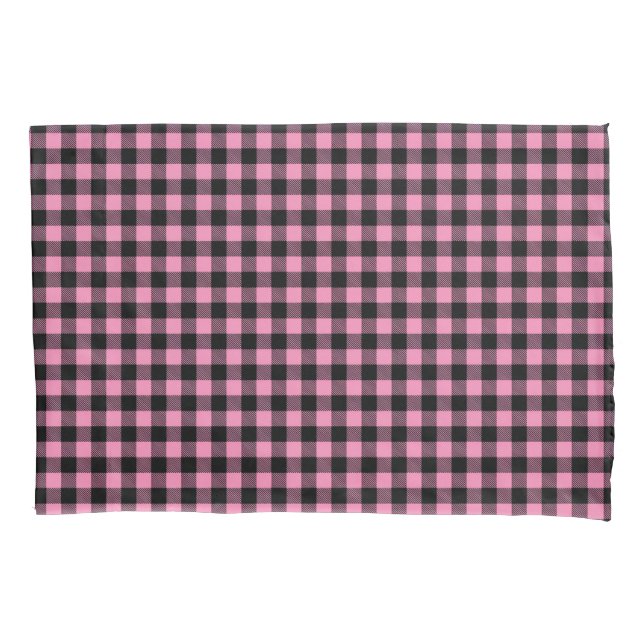 Buffalo Plaid Pillowcase (Front)