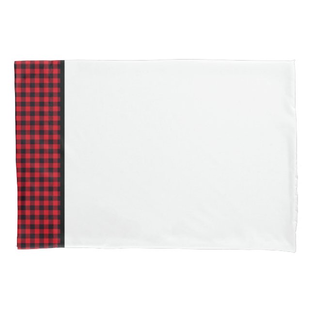 Buffalo Plaid Pillowcase (Front)