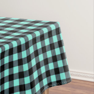 Buffalo Plaid Print Tablecloth