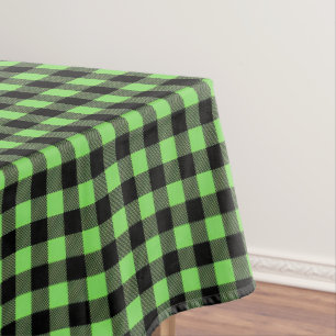 Buffalo Plaid Print Tablecloth
