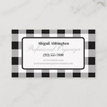 Buffalo Plaid Professional Organizer