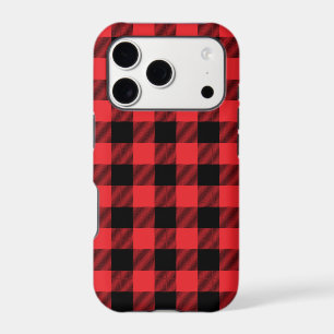 Buffalo Plaid Red Black Check