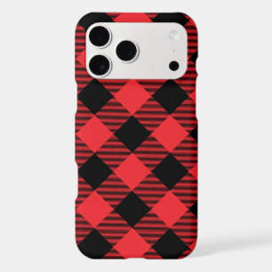 Buffalo Plaid Red Black Check