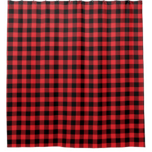 Buffalo Plaid Red Black Check