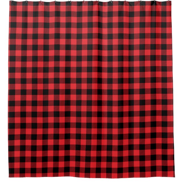 Buffalo Plaid Red Black Check (Front)