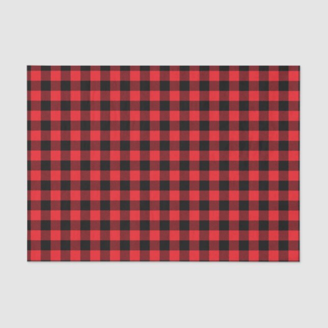 Buffalo Plaid Tissue Paper (Front)