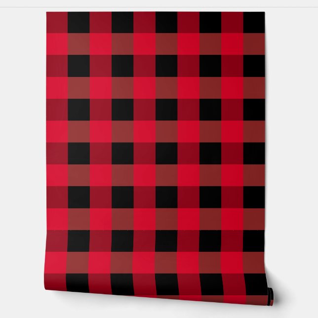 Buffalo plaid  wallpaper (Unrolling)