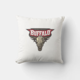 buffalo rebel spirit throw pillow