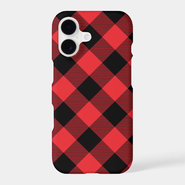Buffalo Red Black Plaid Check (Verso)