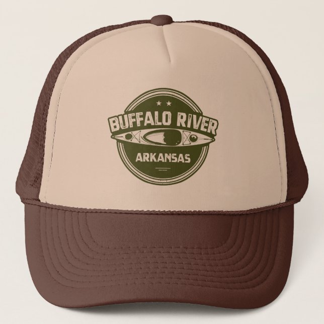 Buffalo River, Arkansas Trucker Hat (Front)