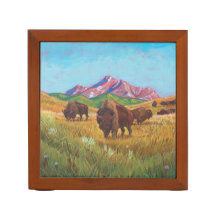 Buffalo Roam Desk Stand and Pen Holder